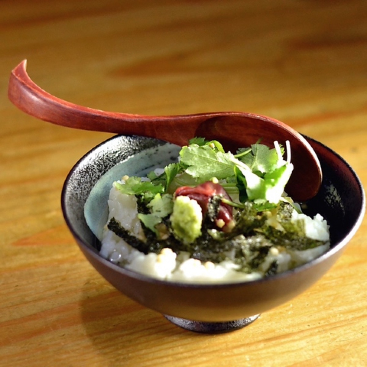 日曜の夜、〆に出汁茶漬けを
